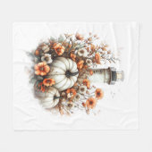 Lighthouse Shirt Country Pumpkin Fleece Deken (Voorkant (Horizontaal))