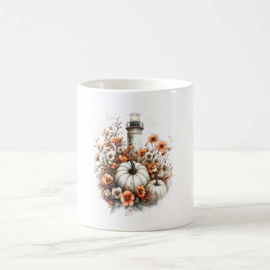 Lighthouse Shirt Country Pumpkin Koffiemok (Center)