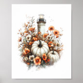 Lighthouse Shirt Country Pumpkin Poster (Voorkant)