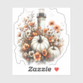 Lighthouse Shirt Country Pumpkin Sticker (Vel)