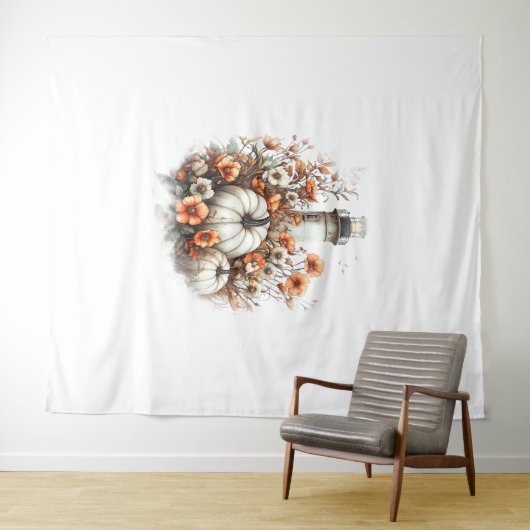 Lighthouse Shirt Country Pumpkin Wandkleed (In Situ (horizontaal))