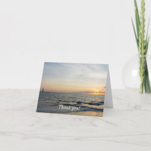 Lighthouse Sunrise bedankkaart