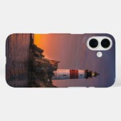 Lighthouse Sunset Ocean View Phone Case (Achterkant (horizontaal))