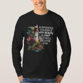 Lighthouse Surround Yourself With Beauty Light Sea T-shirt (Voorkant)