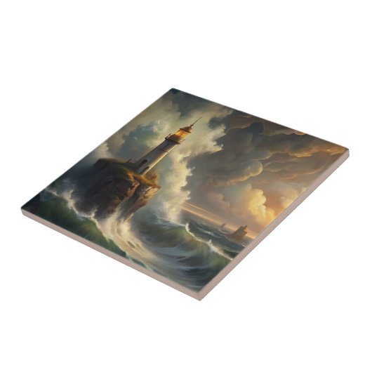 Lighthouse Tegeltje (Zijkant)