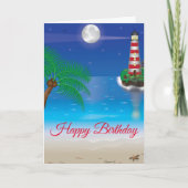 Lighthouse Th-Birthday-kaart Kaart (Voorkant)