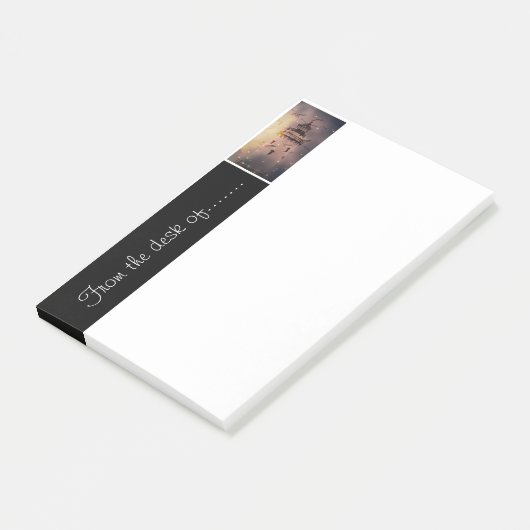 Lighthouse Theme Kantoor Memo Pad Post-it® Notes (Schuin)