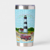 Lighthouse Truck Keuze Geïsoleerde Drinkbeker (Achterkant)