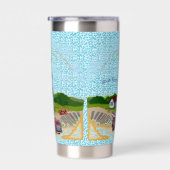 Lighthouse Truck Keuze Geïsoleerde Drinkbeker (Rechts)