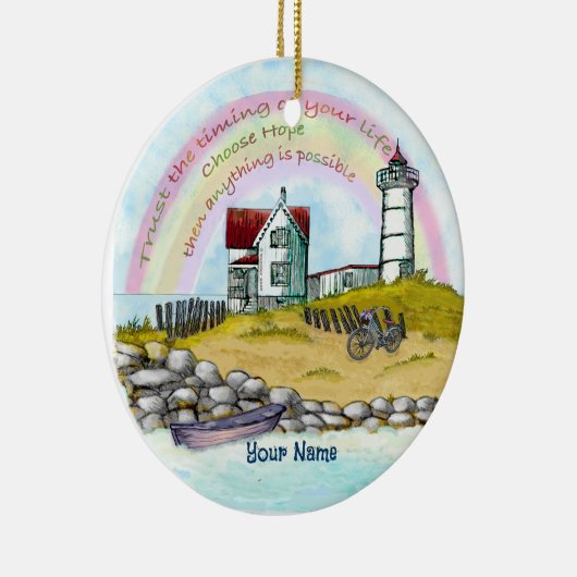 Lighthouse Trust het ornament van de timing (Rechts)