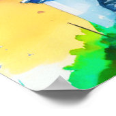 Lighthouse Under a Starry Sky Poster (Hoek)