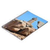 Lighthouse van Ploumanac'h in Frankrijk Ansichtkaa Notitieboek (Linkerzijde)