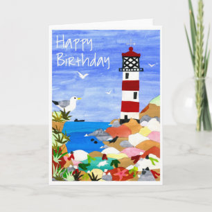 'Lighthouse' Verjaardag Kaart