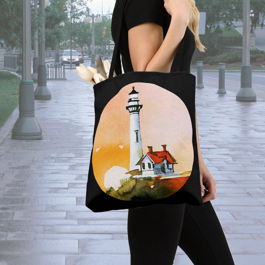 Lighthouse Vignette Canvas tas