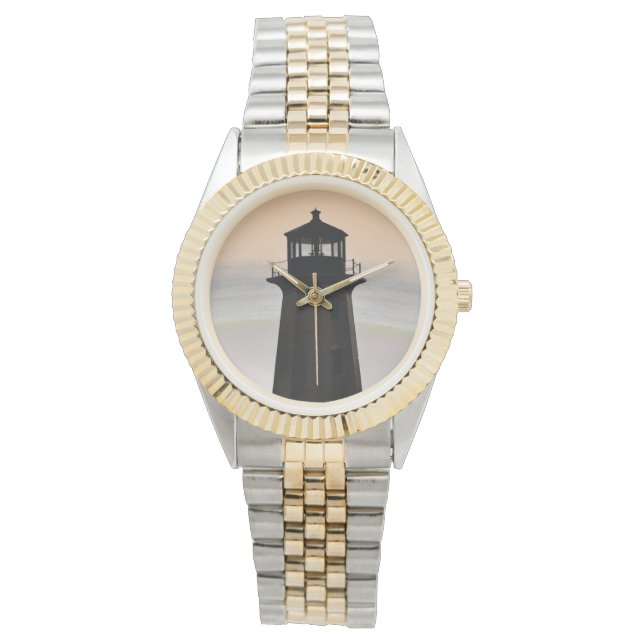 Lighthouse Watch Peggy's Cove Lighthouse Route Horloge (Voorkant)