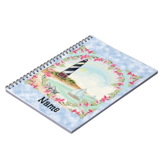 Lighthouse Wedding notitieboek (Linkerzijde)