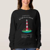 Lighthouse Westerheversand North Sea Coast Germany Trui (Voorkant)