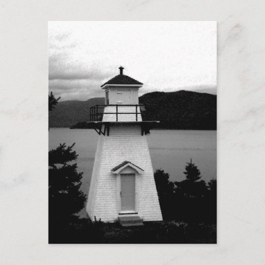 Lighthouse, Woody Point, NL, Canada Briefkaart (Voorkant)
