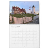 LighthouseGuy.com 2015 Lighthouse Calendar Kalender (Feb 2027)