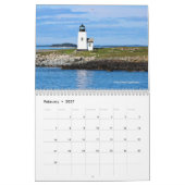 LighthouseGuy.com 2017 Maine Lighthouse Calendar Kalender (Feb 2027)