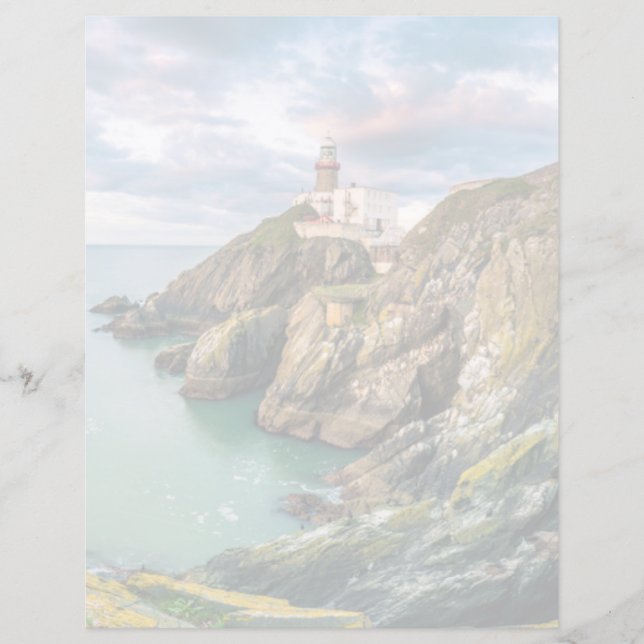 Lighthouses Baily Lighthouse Dublin, Ierland (Voorkant)