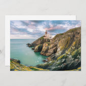 Lighthouses Baily Lighthouse Dublin, Ierland Bedankkaart (Voorkant / Achterkant)