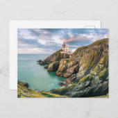 Lighthouses Baily Lighthouse Dublin, Ierland Briefkaart (Voorkant / Achterkant)