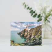 Lighthouses Baily Lighthouse Dublin, Ierland Briefkaart (Staand voorkant)