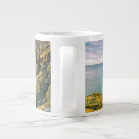 Lighthouses Baily Lighthouse Dublin, Ierland Grote Koffiekop (Achterkant)