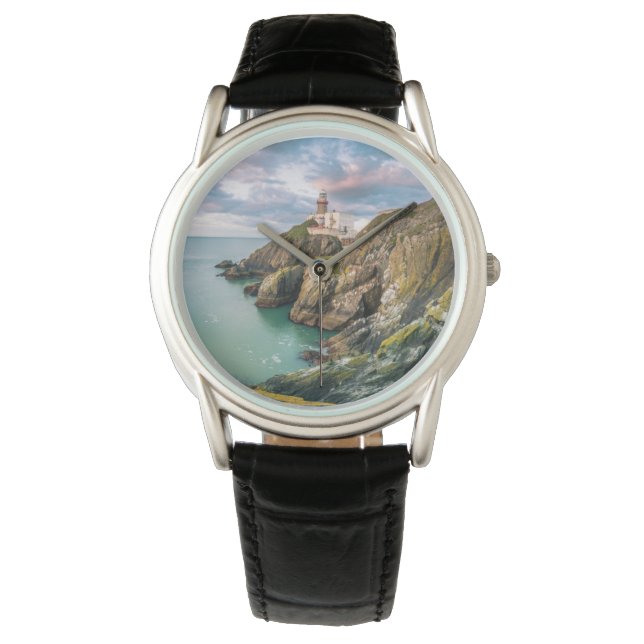 Lighthouses Baily Lighthouse Dublin, Ierland Horloge (Voorkant)