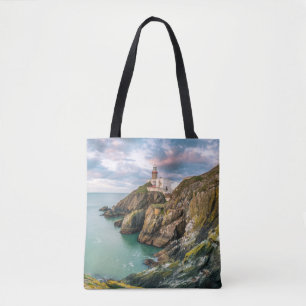Lighthouses Baily Lighthouse Dublin, Ierland Tote Bag