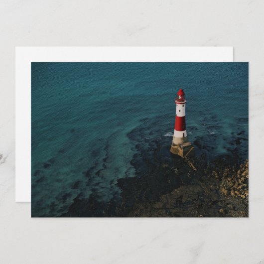 Lighthouses | Beachy Head Lighthouse England Bedankkaart (Voorkant / Achterkant)
