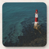 Lighthouses | Beachy Head Lighthouse England Bier Onderzetter (Voorkant)