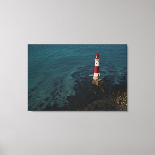 Lighthouses | Beachy Head Lighthouse England Canvas Afdruk (Voorkant)