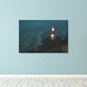 Lighthouses | Beachy Head Lighthouse England Canvas Afdruk (Insitu (Houten vloer))