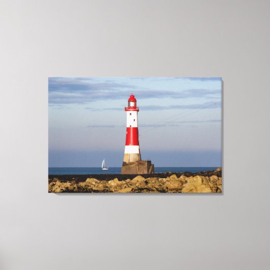 Lighthouses | Beachy Head Lighthouse England Canvas Afdruk (Voorkant)