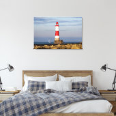 Lighthouses | Beachy Head Lighthouse England Canvas Afdruk (Insitu (Slaapkamer))