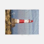 Lighthouses | Beachy Head Lighthouse England Fleece Deken (Voorkant (Horizontaal))