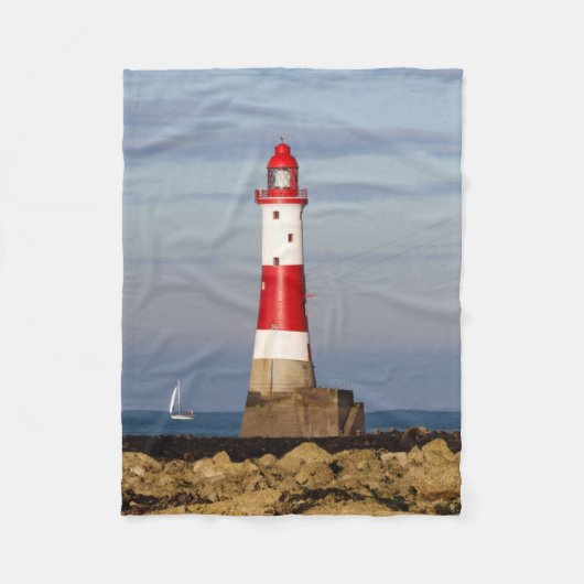 Lighthouses | Beachy Head Lighthouse England Fleece Deken (Voorkant)