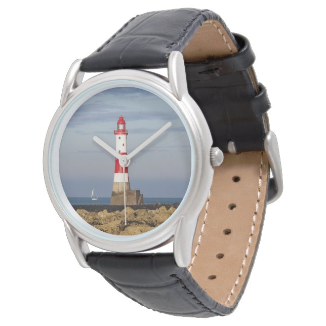 Lighthouses | Beachy Head Lighthouse England Horloge (Gekanteld)
