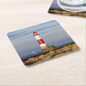Lighthouses | Beachy Head Lighthouse England Kartonnen Onderzetters (Schuin)