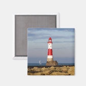 Lighthouses | Beachy Head Lighthouse England Magneet (Voorkant / Achterkant)