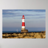 Lighthouses | Beachy Head Lighthouse England Poster (Voorkant)