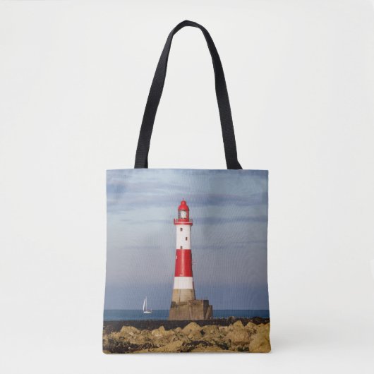 Lighthouses | Beachy Head Lighthouse England Tote Bag (Voorkant)