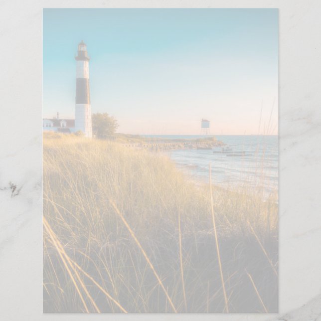 Lighthouses Big Sable Lighthouse Ludington, MI (Voorkant)