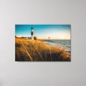 Lighthouses Big Sable Lighthouse Ludington, MI Canvas Afdruk (Voorkant)
