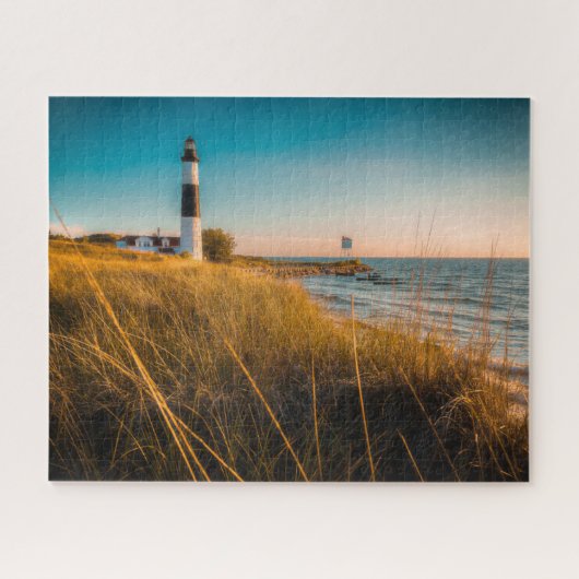 Lighthouses Big Sable Lighthouse Ludington, MI Legpuzzel (Horizontaal)