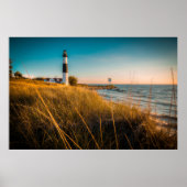 Lighthouses Big Sable Lighthouse Ludington, MI Poster (Voorkant)