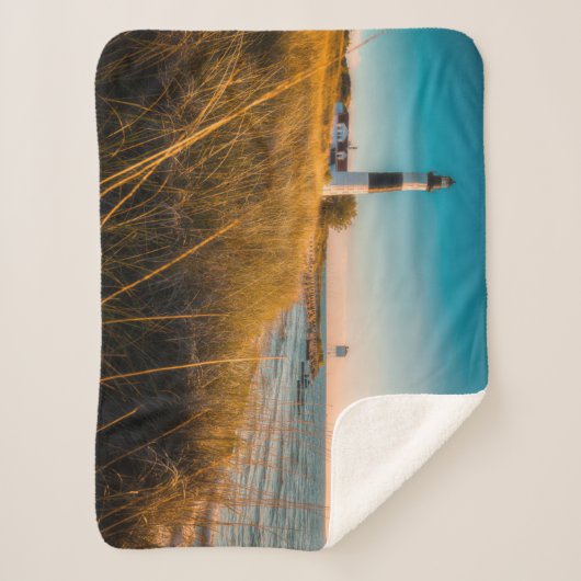 Lighthouses Big Sable Lighthouse Ludington, MI Sherpa Deken (Voorkant)