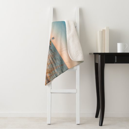 Lighthouses Big Sable Lighthouse Ludington, MI Sherpa Deken (In situ)